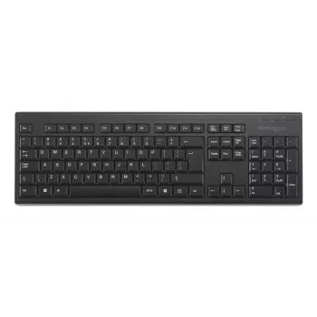 Kensington KB150 EQ bezvadu tastatūra, pilna izmēra, 105 taustiņi, melna