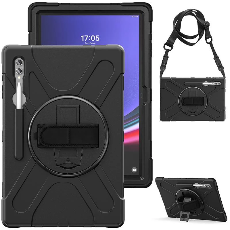 Planšetdatora vāciņš eSTUFF ES681859-BULK Samsung Tab S9 Ultra 37,1 cm 2 statīvu režīmi