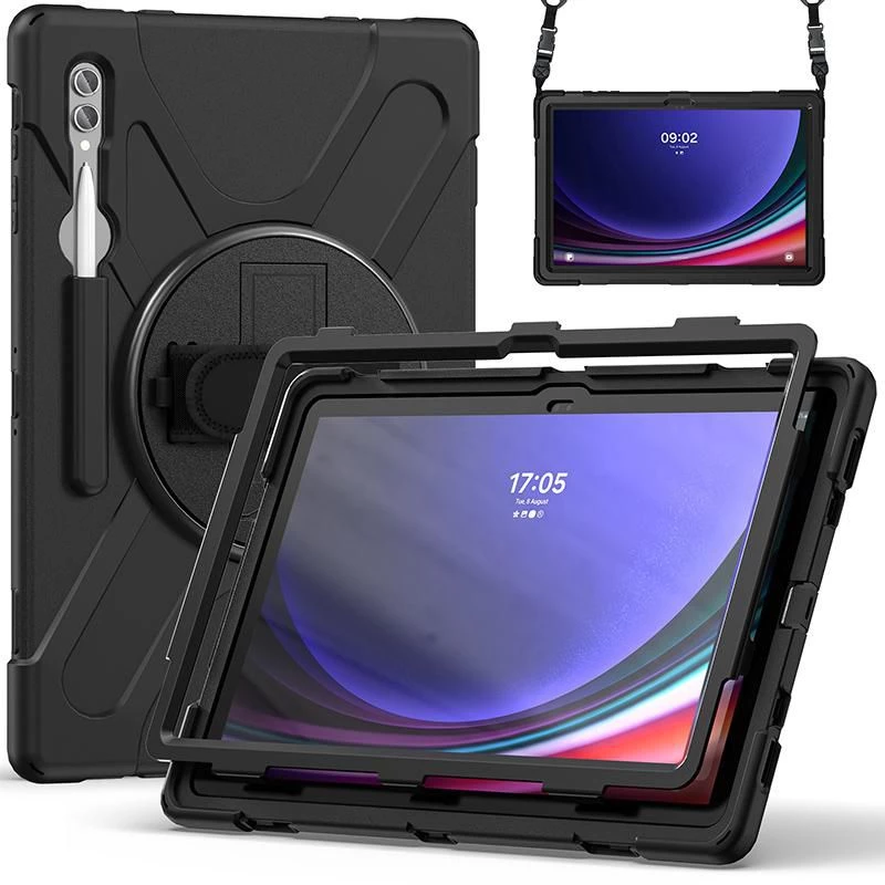 Planšetdatora vāciņš eSTUFF ES681859-BULK Samsung Tab S9 Ultra 37,1 cm 2 statīvu režīmi