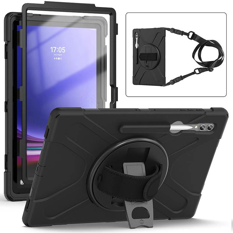 Planšetdatora vāciņš eSTUFF ES681859-BULK Samsung Tab S9 Ultra 37,1 cm 2 statīvu režīmi