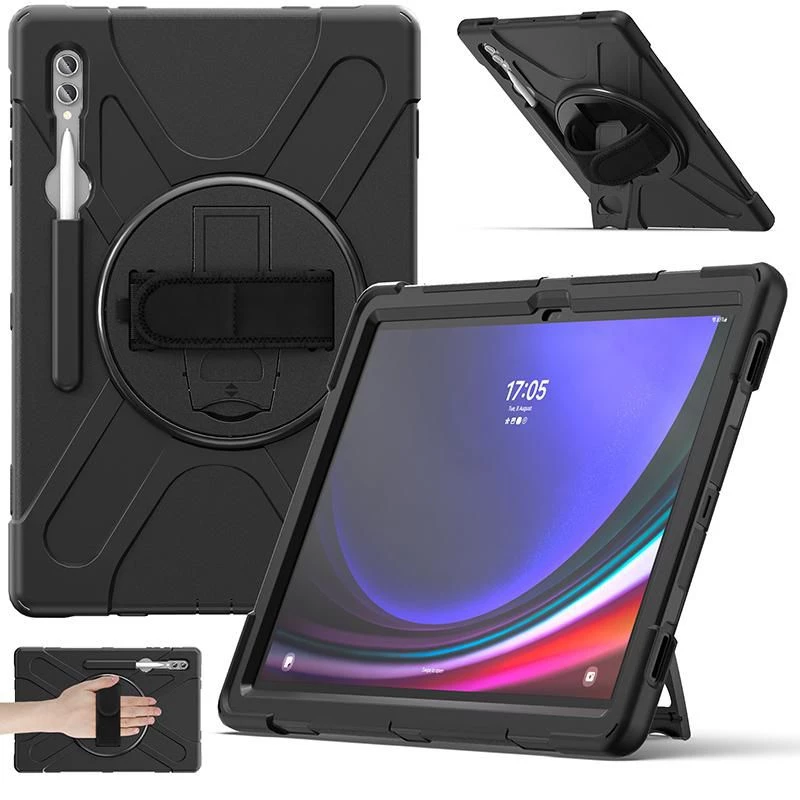 Planšetdatora vāciņš eSTUFF ES681859-BULK Samsung Tab S9 Ultra 37,1 cm 2 statīvu režīmi