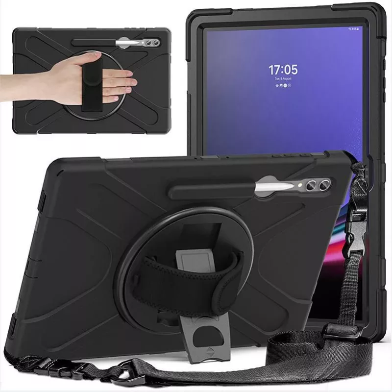 Planšetdatora vāciņš eSTUFF ES681859-BULK Samsung Tab S9 Ultra 37,1 cm 2 statīvu režīmi