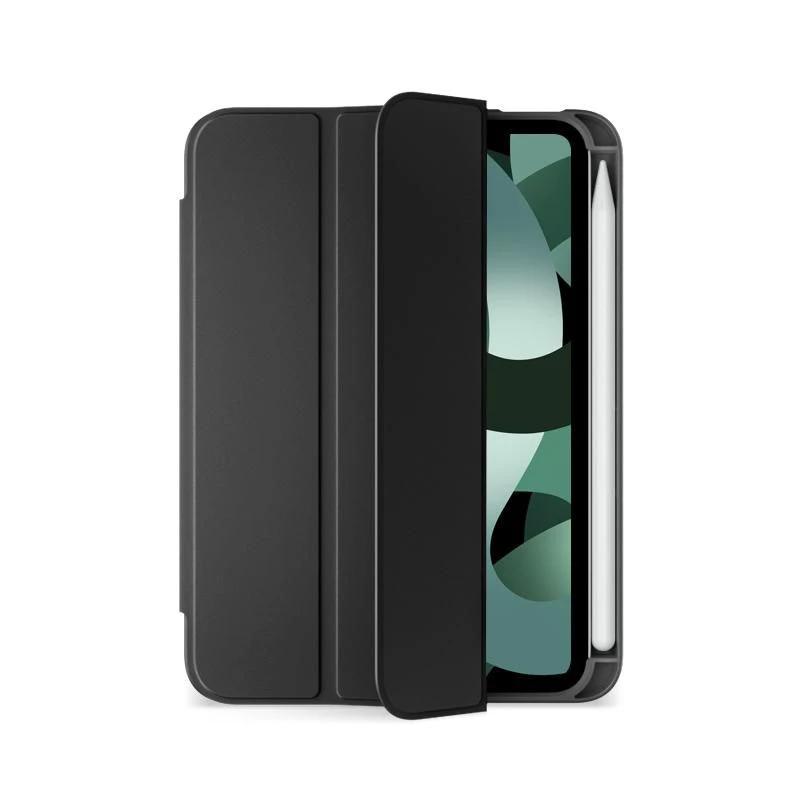 eSTUFF ES68201160-BULK planšetdatora maciņš 27,7 cm (10,9 collas) Folio Melns, Caurspīdīgs