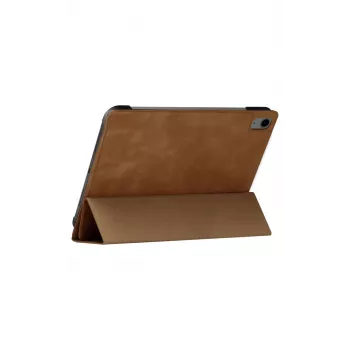 dbramante1928 Risskov Folio apvalks iPad 10,9 collu (10. paaudze), gaiši brūns