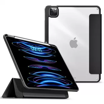 Folio Case eSTUFF ES68202301-BULK for iPad Pro 12.9 inch 2 Stand Modes Melns
