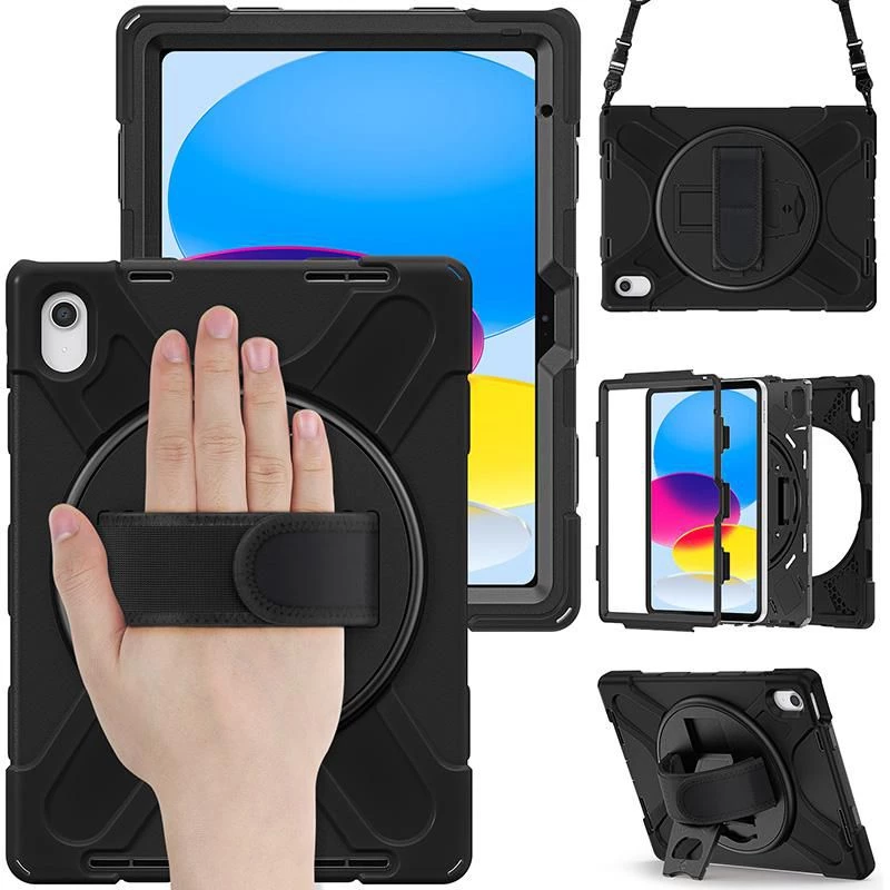 eSTUFF ES683300-BULK planšetdatora maciņš 27,7 cm (10,9 collas) Vāciņš Melns