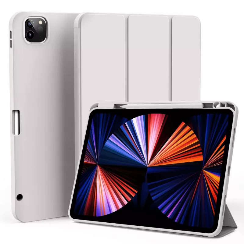 eSTUFF ES68201306-BULK planšetdatora maciņš 32,8 cm (12,9 collas) Folio pelēks