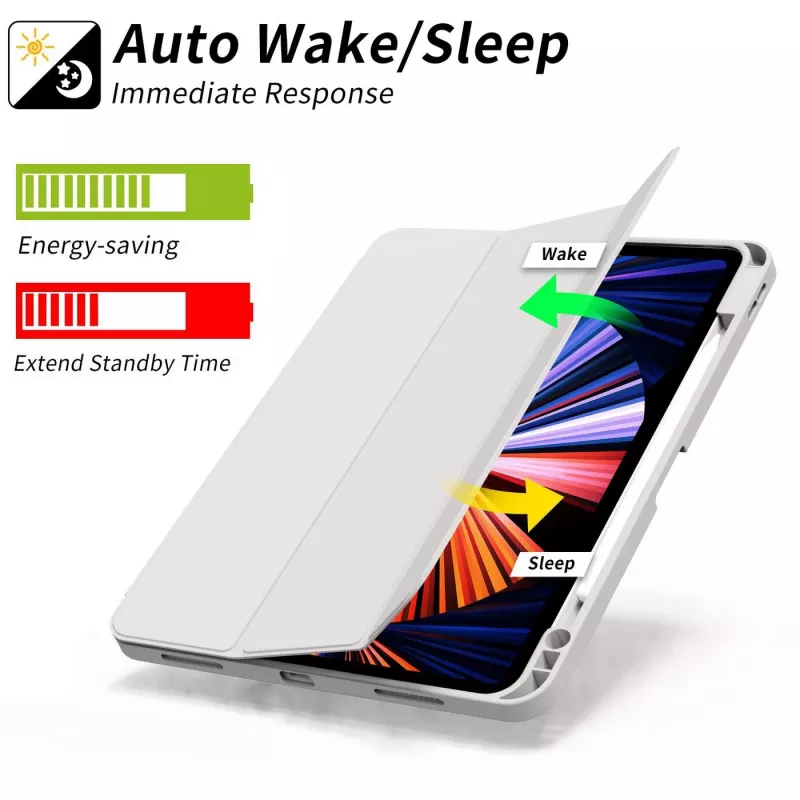eSTUFF ES68201306-BULK planšetdatora maciņš 32,8 cm (12,9 collas) Folio pelēks