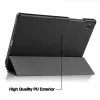 Folio Case eSTUFF Samsung Galaxy Tab A8 10.5 melns 2 statīvu režīmi