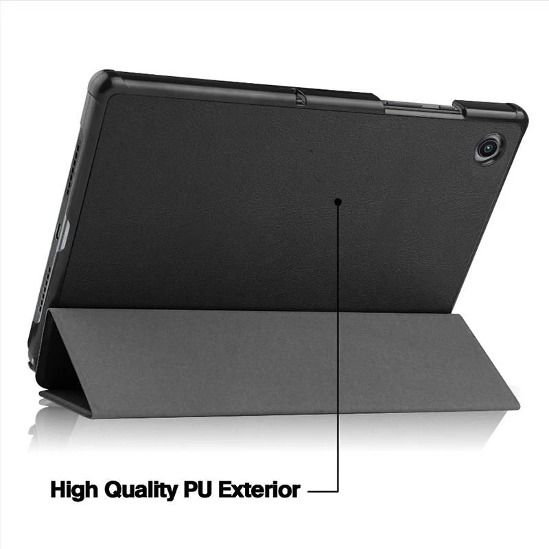 Folio Case eSTUFF Samsung Galaxy Tab A8 10.5 melns 2 statīvu režīmi