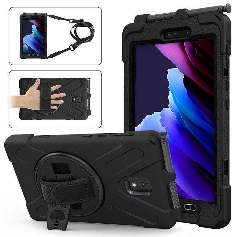 eSTUFF AUSTIN Defender vāciņš Samsung Galaxy Tab Active3 - Melns