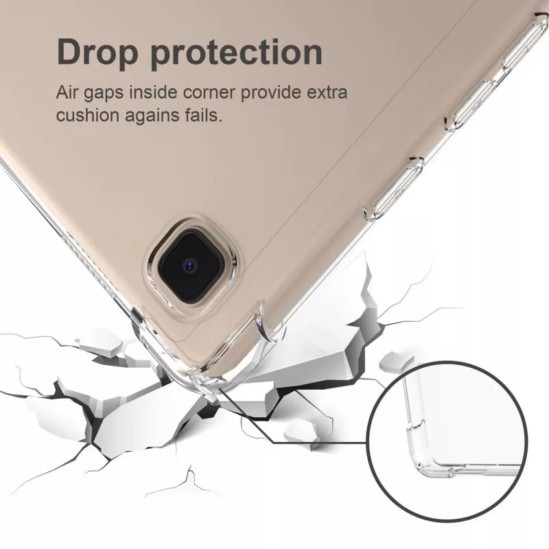 eSTUFF Galaxy Tab S5e 10,5 collu caurspīdīgs vāciņš