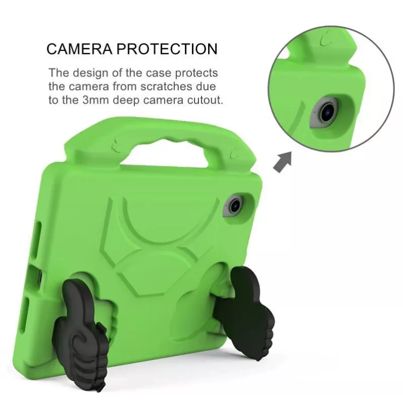 Cover eSTUFF ES682309-BULK priekš Apple iPad mini 2021 zaļa