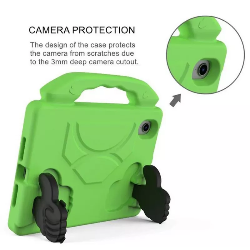 Cover eSTUFF ES682309-BULK priekš Apple iPad mini 2021 zaļa