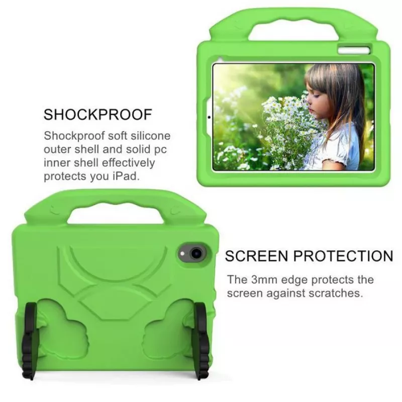 Cover eSTUFF ES682309-BULK priekš Apple iPad mini 2021 zaļa