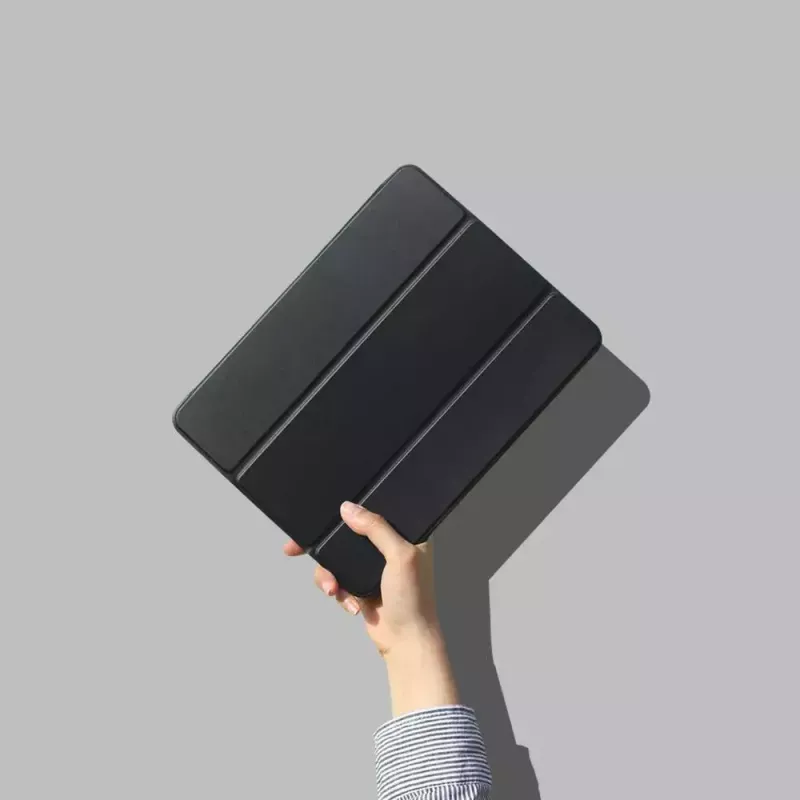 eSTUFF DENVER Folio Case for iPad 10.2 - Melns PU leather
