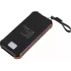 Ārējais akumulators Sandberg 3in1 Solar Powerbank 10000 10000 mAh 2A Melns