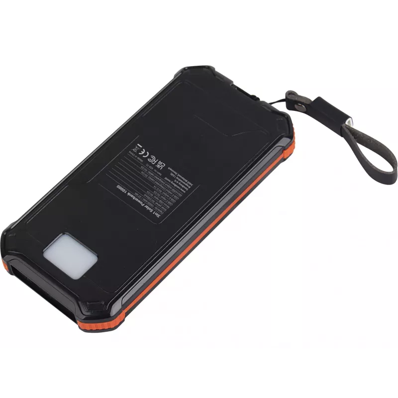Ārējais akumulators Sandberg 3in1 Solar Powerbank 10000 10000 mAh 2A Melns