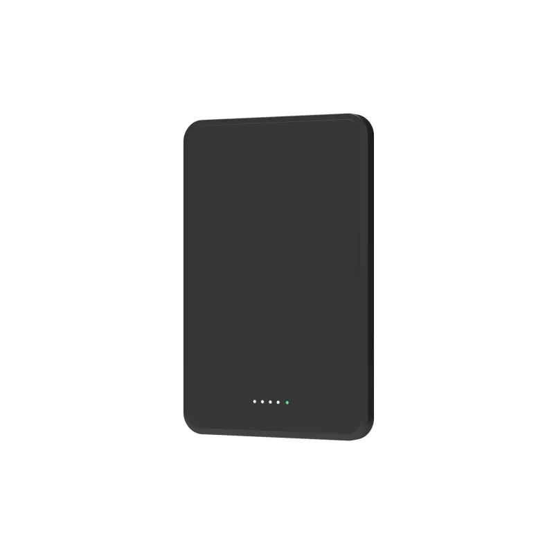 eSTUFF ES641100 ārējais akumulators 5000 mAh Bezvadu uzlāde Melns