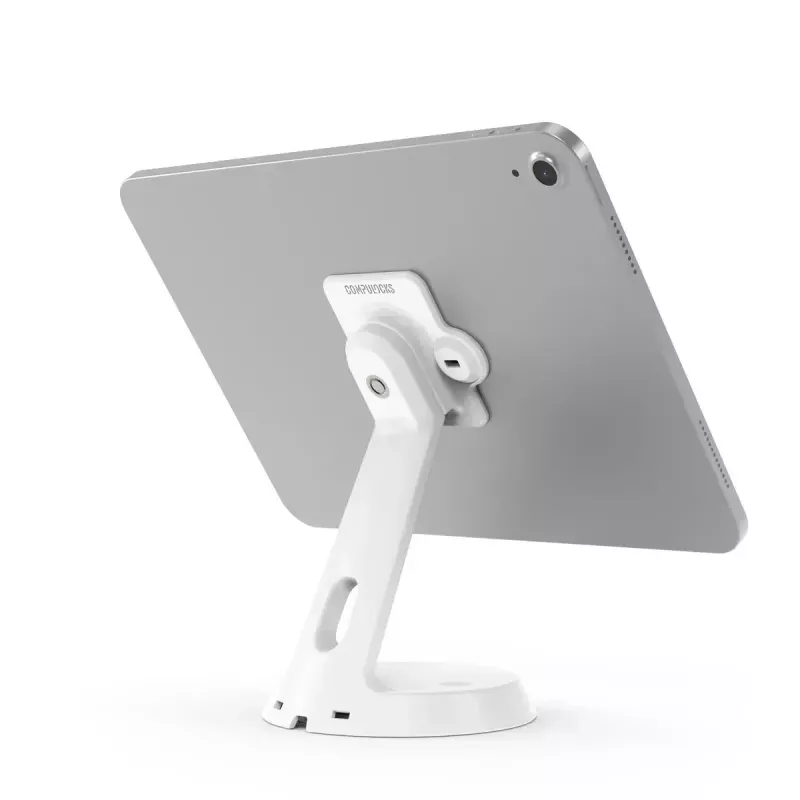 Compulocks GlideTab balta universāls planšetdatora turētājs Maksimālais ekrāna izmērs 38,1 cm