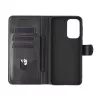 Wallet case eSTUFF Samsung Galaxy A33 Melns Reliable protection easy access
