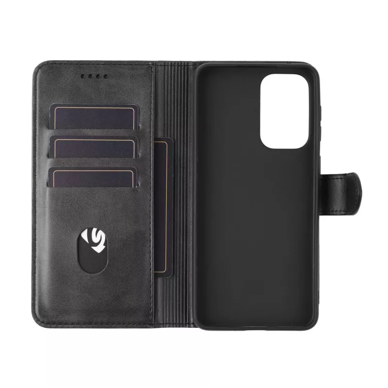 Wallet case eSTUFF Samsung Galaxy A33 Melns Reliable protection easy access
