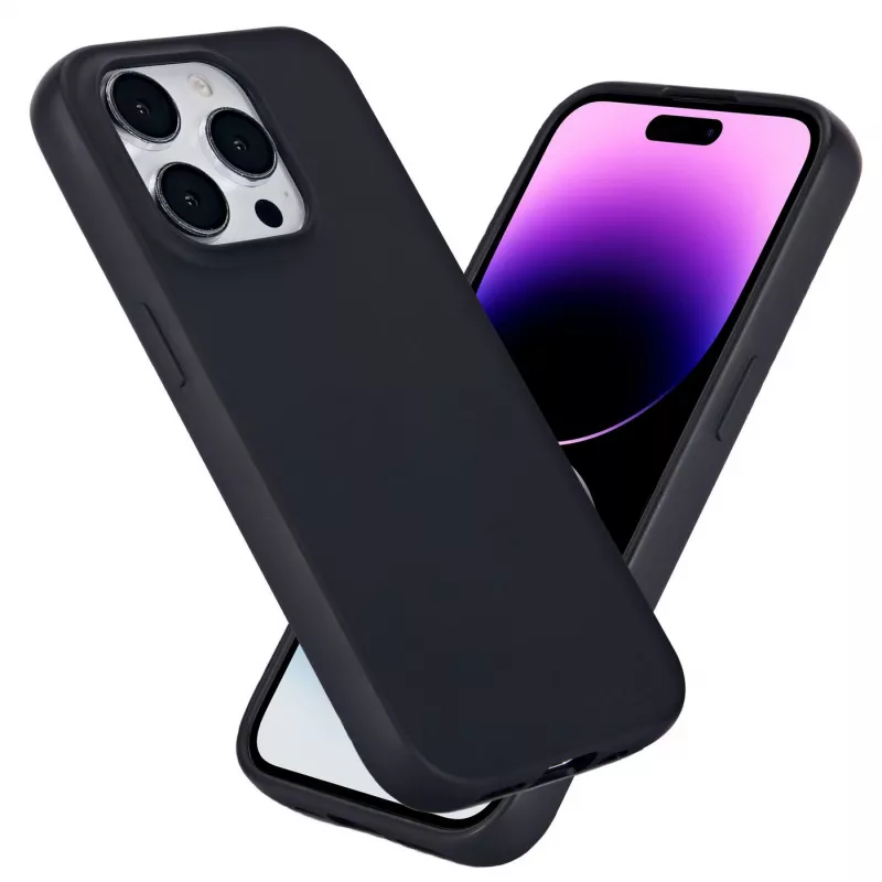 eSTUFF ES67101027-BULK mobilo tālruņu maciņš 15.5 cm (6.1 collas) Vāciņš Melns
