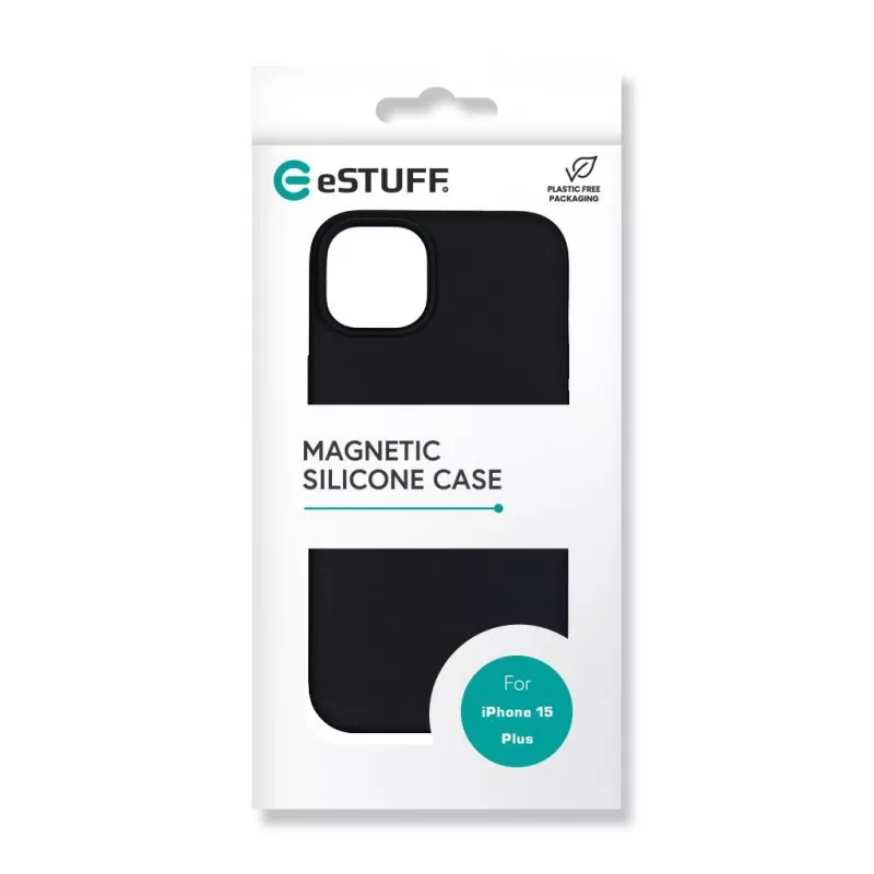 eSTUFF ES67150026 mobilā tālruņa maciņš 17 cm (6,7 collas) Vāciņš Melns