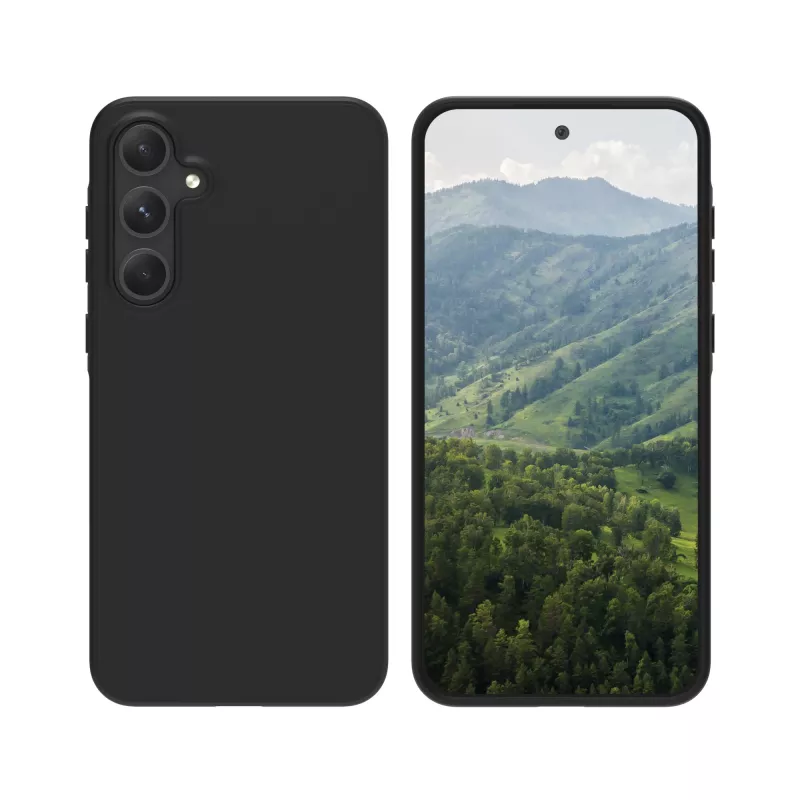Cover dbramante1928 Galaxy A55 5G Night Melns Transparent