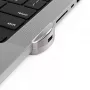Compulocks Ledge Lock adapteris MacBook Pro 14 collu M1 M2 M3 sudraba krāsā