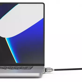Compulocks Ledge Lock Adapter for MacBook Pro 16 inch M1 M2 M3 Silver