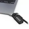 Compulocks Ledge MacBook Air 13 collu M2 un M3 ar kombinēto slēdzeni, sudraba
