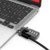 Compulocks Ledge MacBook Air 13 collu M2 un M3 ar kombinēto slēdzeni, sudraba