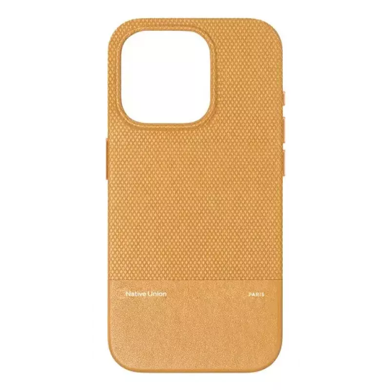 Cover Native Union (Re)Classic vāciņš priekš iPhone 16 Pro Monochromatic Ochre