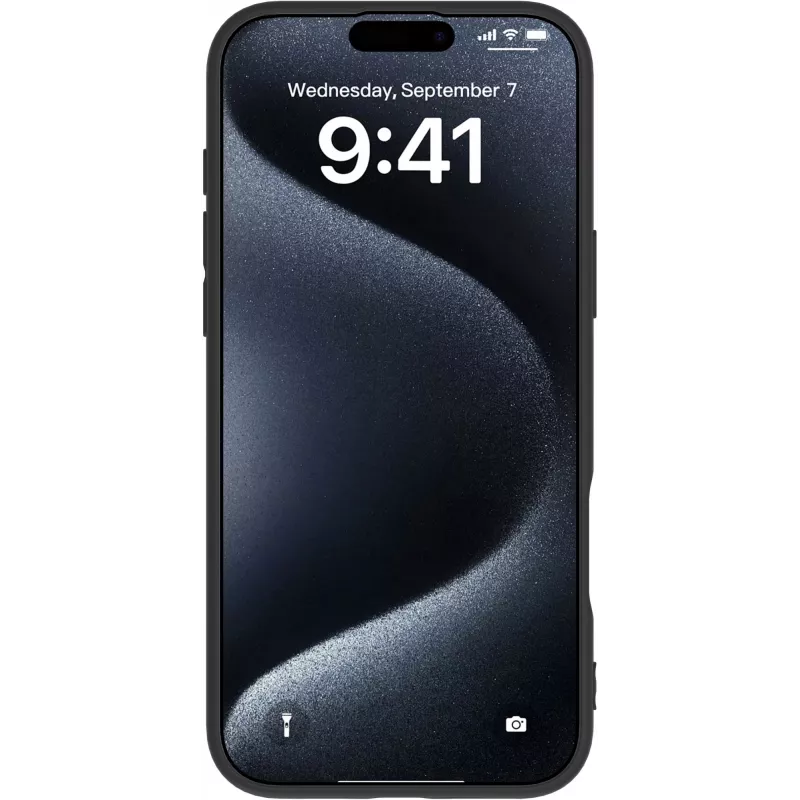 Cover eSTUFF ES67101 for iPhone 16 Pro 6.3 inch Melns