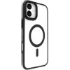 eSTUFF ES67141100 mobilā tālruņa maciņš 15,5 cm (6,1 collas) vāciņš Caurspīdīgs, melns