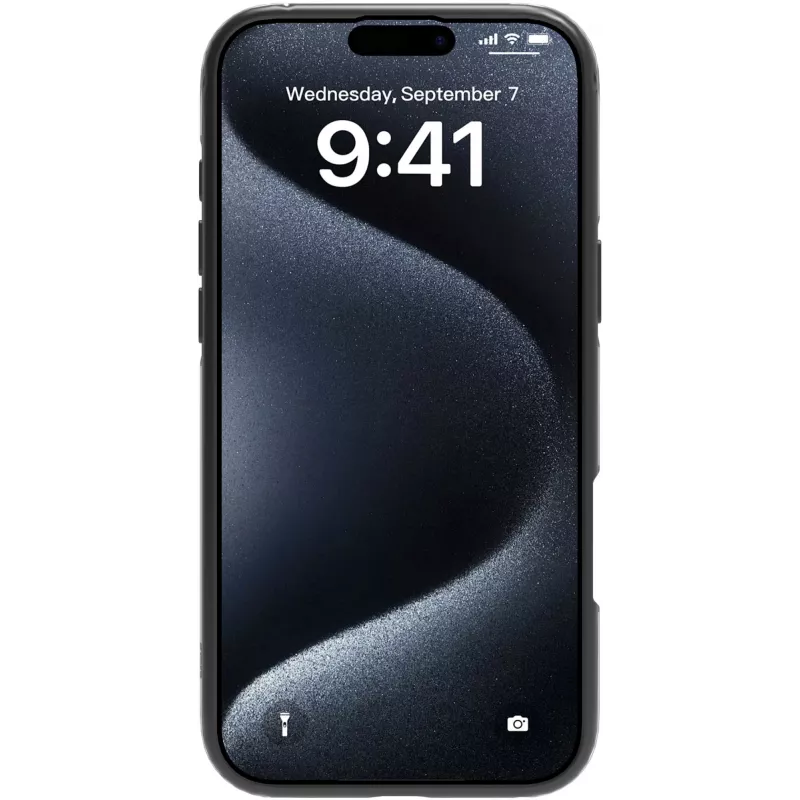 eSTUFF ES67141100 mobilā tālruņa maciņš 15,5 cm (6,1 collas) vāciņš Caurspīdīgs, melns