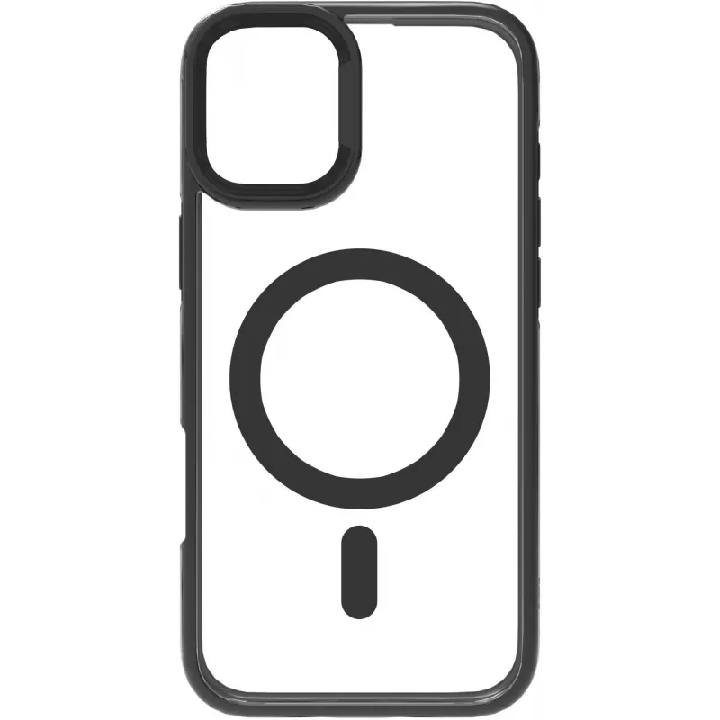 eSTUFF ES67141101 mobilā tālruņa vāciņš 17 cm (6.7 collu) vāks Caurspīdīgs, Melns
