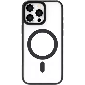 Apvalks eSTUFF ES67141102 iPhone 16 Pro 6.3 collas Caurspīdīgi melns