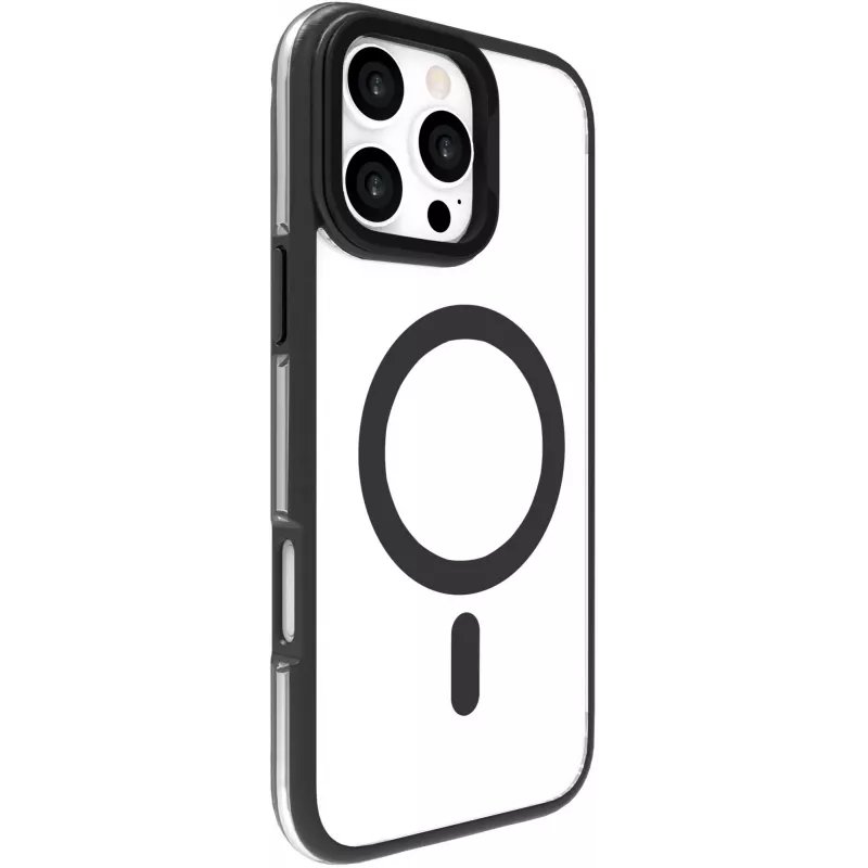 Apvalks eSTUFF ES67141102 iPhone 16 Pro 6.3 collas Caurspīdīgi melns