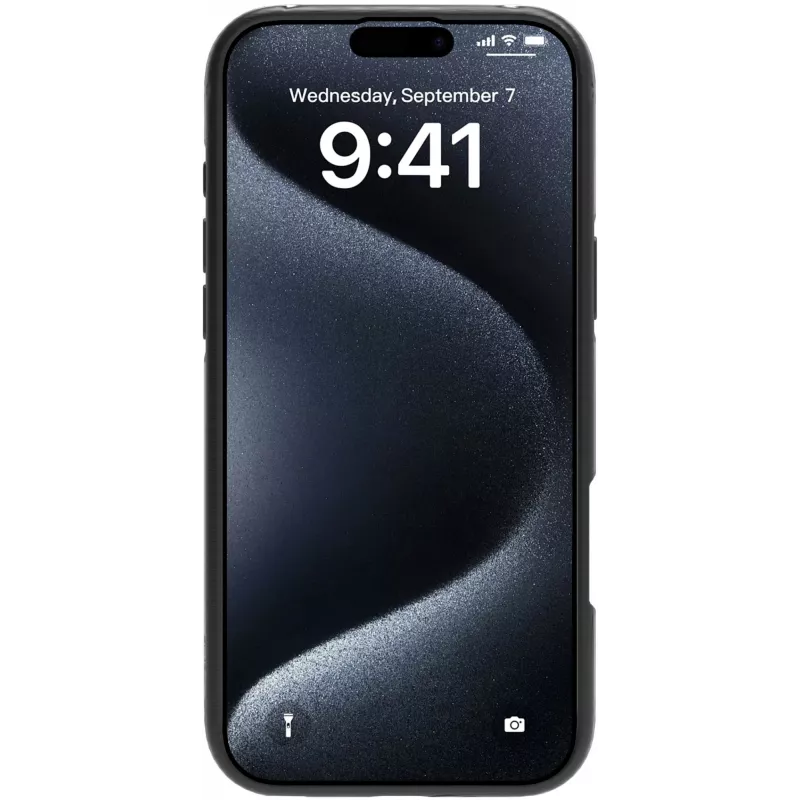 Apvalks eSTUFF ES67141102 iPhone 16 Pro 6.3 collas Caurspīdīgi melns
