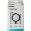 Apvalks eSTUFF ES67141102 iPhone 16 Pro 6.3 collas Caurspīdīgi melns