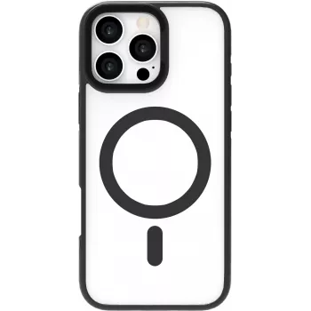 eSTUFF ES67141103 mobilā tālruņa vāciņš 17,5 cm (6,9 collas) vāks caurspīdīgs, melns