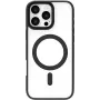 eSTUFF ES67141103 mobilā tālruņa vāciņš 17,5 cm (6,9 collas) vāks caurspīdīgs, melns