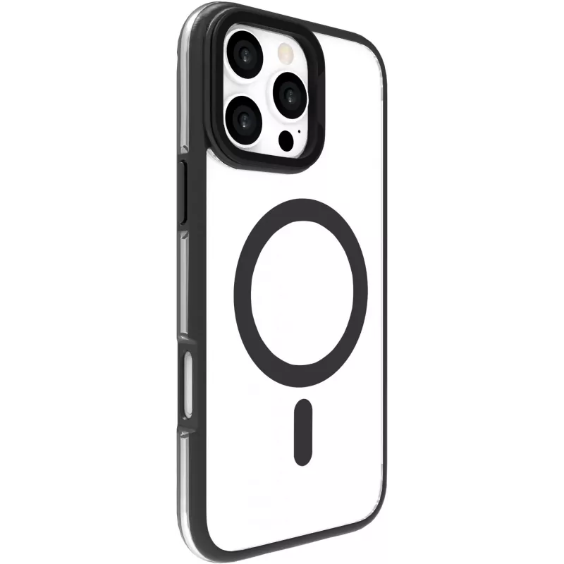 eSTUFF ES67141103 mobilā tālruņa vāciņš 17,5 cm (6,9 collas) vāks caurspīdīgs, melns