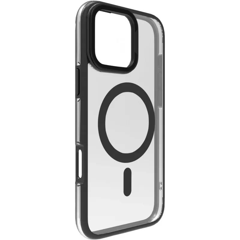 eSTUFF ES67141103 mobilā tālruņa vāciņš 17,5 cm (6,9 collas) vāks caurspīdīgs, melns