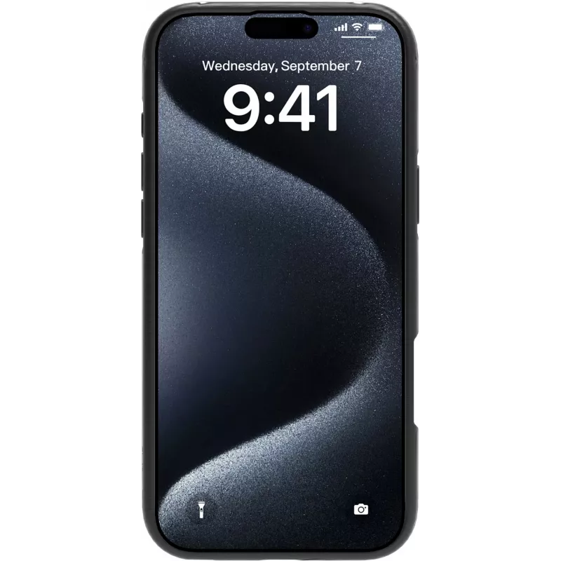 eSTUFF ES67141103 mobilā tālruņa vāciņš 17,5 cm (6,9 collas) vāks caurspīdīgs, melns