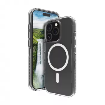 Cover dbramante1928 Iceland Ultra D3O MagSafe iPhone 16 Pro Transparent