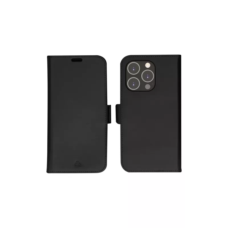 Folio maciņš dbramante1928 Lynge iPhone 14 Pro melns 3 karšu kabatiņas