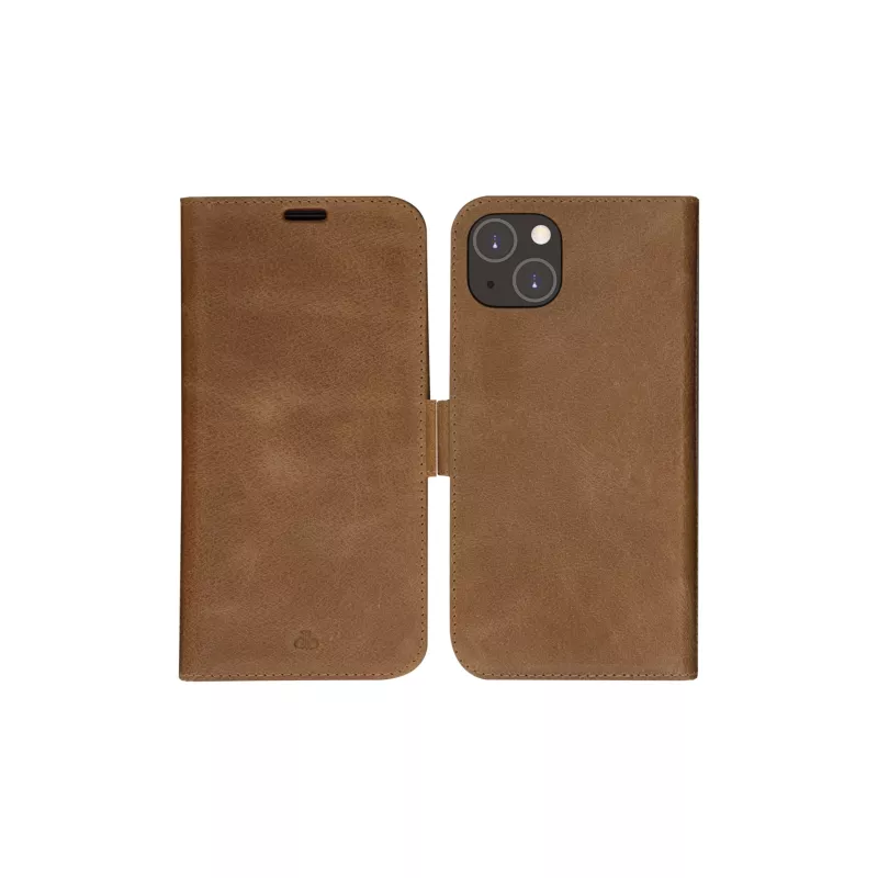 Folio Case dbramante1928 Lynge iPhone 14 Plus Tan 3 Card Pockets